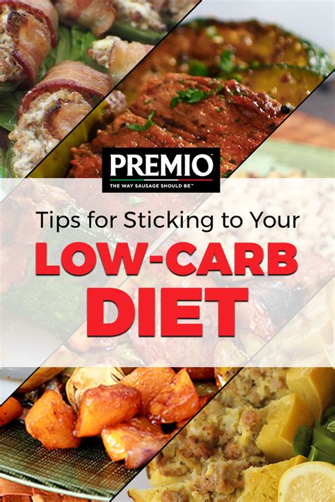 Tips For Sticking To Your Low Carb Diet Premio Foods