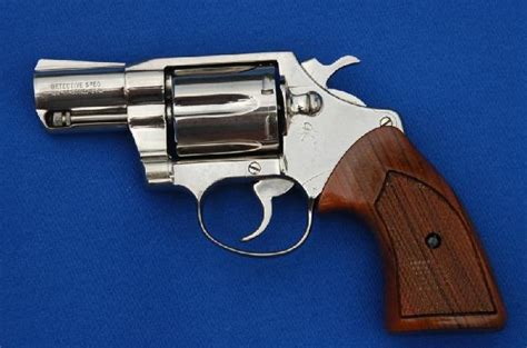 Colt Nickel 38 Colt Detective Special 2 Bbl ~ 1970s