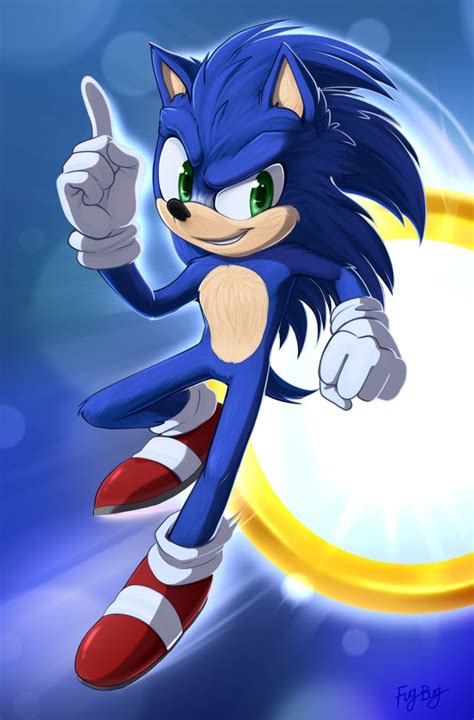 Movie Sonic By Fug Bug On Deviantart In 2020 Sonic Sonic The