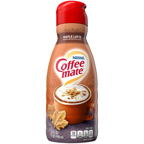Peeps coffee creamer is here and it's exactly what your morning needs. Nestle Coffee mate Maple Latte Liquid Coffee Creamer 32 fl ...