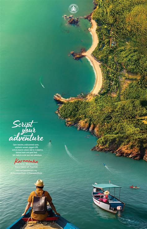Karnataka Tourism on Behance in 2021 | Travel poster design, Graphic design ads, Creative poster ...