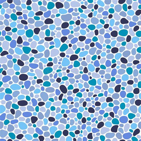 Seamless Pattern With Pebble Stock Vector Illustration Of Element