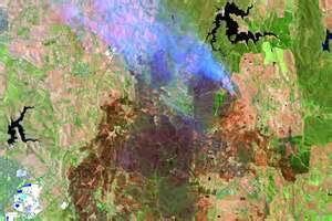 On 4 january 2015 by the united states geological survey landsat 8 satellite, shows the active fire front to the top right geoscience australia also uses satellites to map 'hotspots' which are delivered through the sentinel application. Adelaide Hills fire from a satellite - ABC News ...