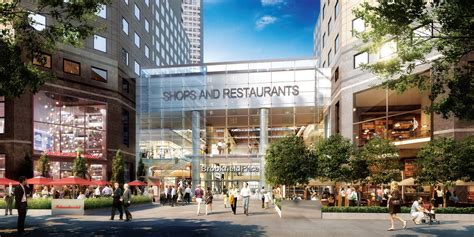 Multiple restaurants within a shopping center with a shared parking lot may partner together to create a food court and picnic area. Inside Brookfield Place, the Swanky Mall Opening Near the ...