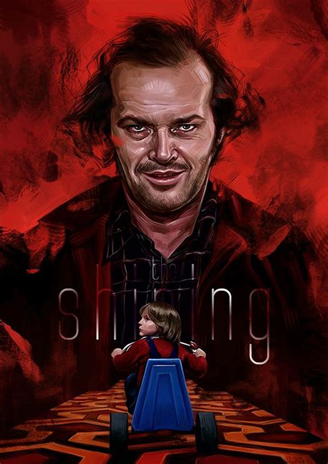 The Shining Poster By Dmitry Belov Displate The Shining Poster