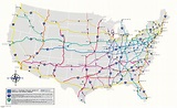 Map of US Interstate Highways : r/MapPorn