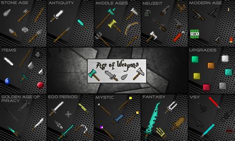 Overview Age Of Weapons Mods Projects Minecraft Curseforge