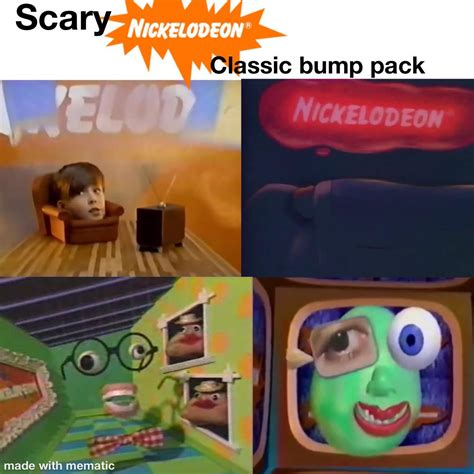 Remember These Frightful Bumpers On Nick Rnickelodeon