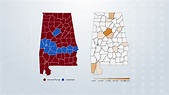 Alabama Election Results 2020: Maps show how state voted for president