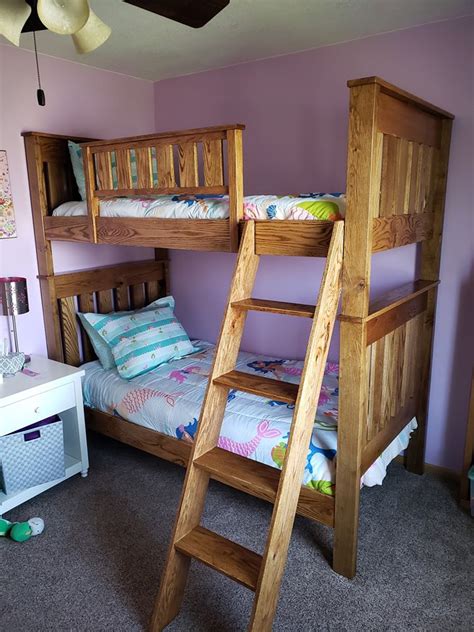 Variation Of Simple Bunk Bed Plans Ana White