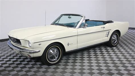 1966 Ford Mustang White Youtube