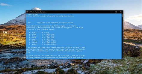 How To Change Background And Font Color In Cmd Technoresult