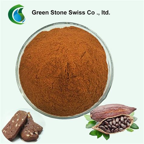 Cocoa Extract Powder Manufacturersuppliersale Green Stone