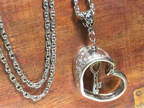 Spoon Heart Necklace Silverware Jewelry Necklaceheart Key Etsy
