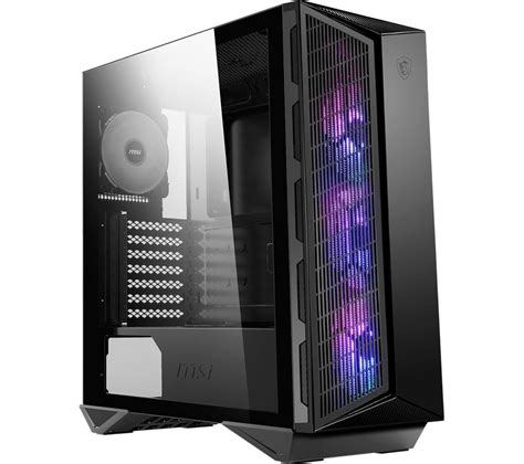 Buy Msi Mpg Gungnir 110m Atx Mid Tower Pc Case Free Delivery Currys