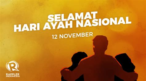 Namun, tidak ada salahnya jika memperingati hari ayah karena peran ayah yang tak kalah penting dari seorang ibu untuk. Bapak dan kami yang belum mengerti rasa sayangnya