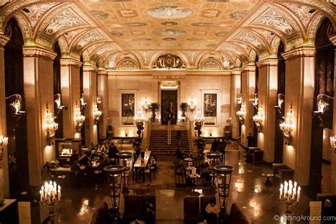 Lobby Palmer House Hotel Chicago Usa