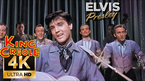 Elvis Presley King Creole 1958 Movie Colorized