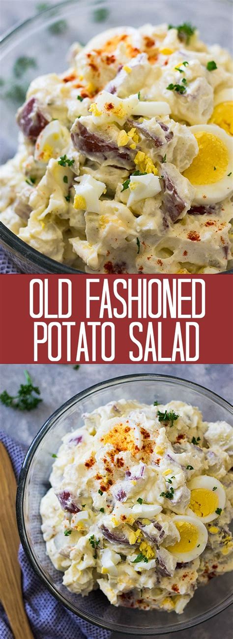 This is no beginner's potato salad. This Old Fashioned Potato Salad is a classic just like grandma made it! It's creamy, mad ...