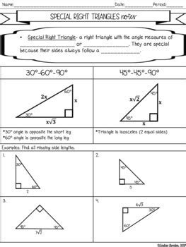 Unit 8 right triangles and trigonometry homework 5 trigonometry review answers key, essay historical context, thesis gps syst, essay on is lahore a polluted city in english in unit 4, right triangles & trigonometry, students develop. Special Right Triangles Guided Notes & Worksheets by ...