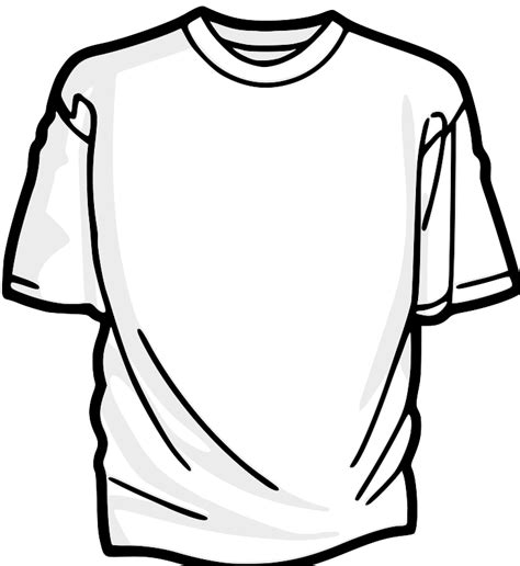 Outlines Of Football Jersey Clipart Best