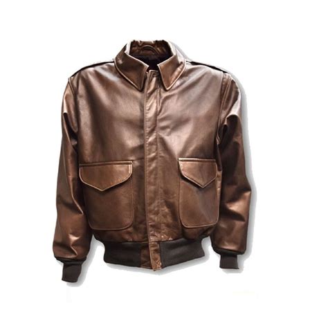 Mens A 2 Bomber Cowhide Leather Jacket L Universal Jacket