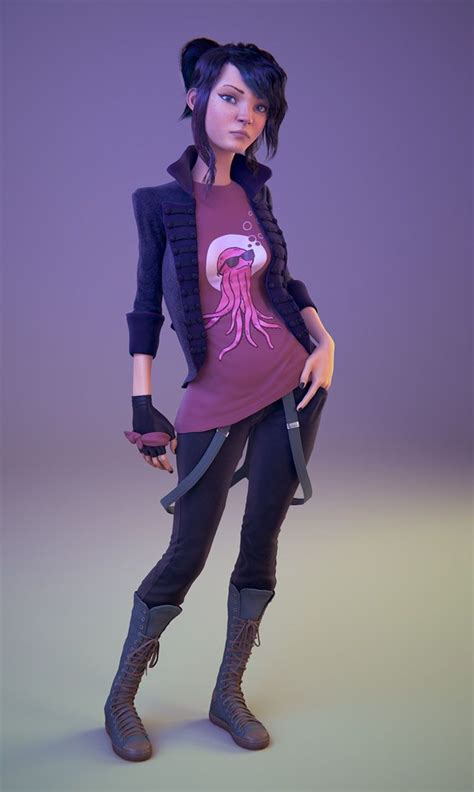 30 Beautiful 3d Girls Character Designs And Models Character Design