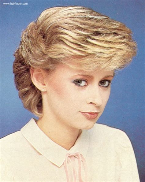 The 1980s is still the year of unique hairstyle trends for women of all ages. Cafe Eighties — Short 1980s haircut for women