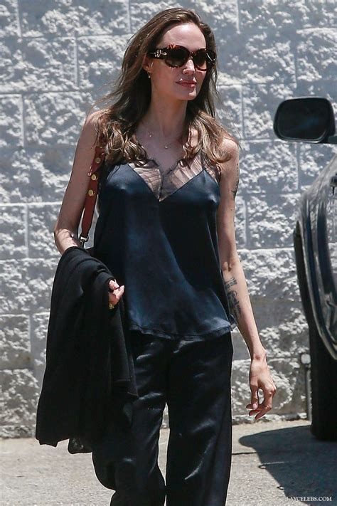Angelina Jolie Flashing Her Hard Nipples Outdoors Hot Sex Picture
