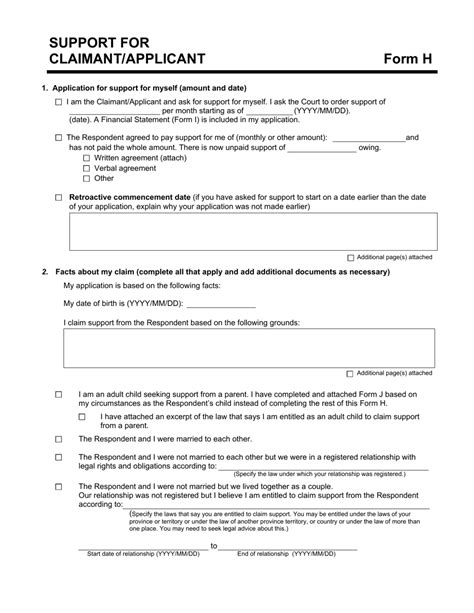 Form H Fill Out Sign Online And Download Fillable Pdf Manitoba