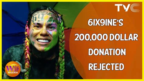 Tekashi 6ix9ines 200000 Donation Rejected By No Kid Hungry Youtube