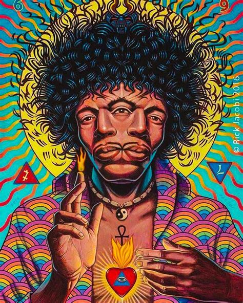 Psychedelic Jimi R Jimihendrix