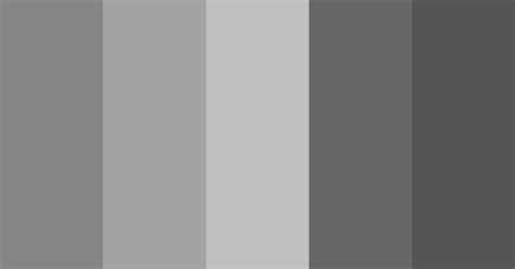 Grey Silver Color Scheme Gray