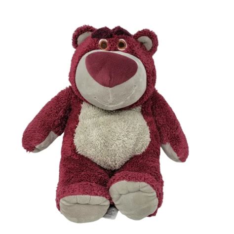 Disney Toy Story 3 Lotso Huggin Bear Strawberry Scented Plush Stuffed