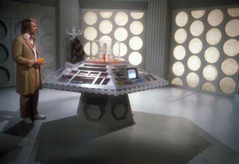 The Fifth Doctors Console Room From The Five Doctors 1983 Tardis