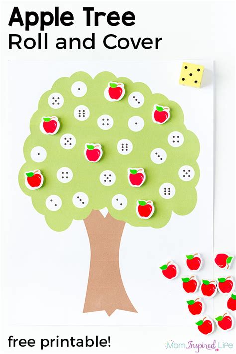 Apple Tree Number Matching Activity Preschool Apple Activities Apple