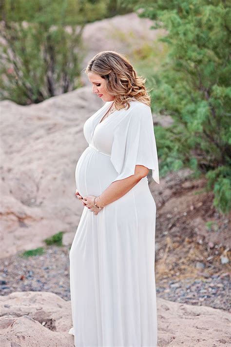Maybe you would like to learn more about one of these? Long white maternity dress. Rachel Pally Caftan. | White ...