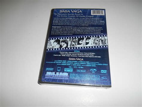 Baba Yaga 1973 Carroll Baker Blue Underground Dvd Guido Crepax
