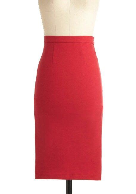 pencil skirt skirts vintage skirt red pencil skirt