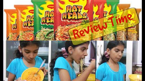 maggi hot heads instant noodles review youtube