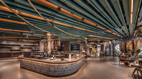 Starbucks Unveils Epic 35000sq Ft Reserve Roastery In Chicago Retail