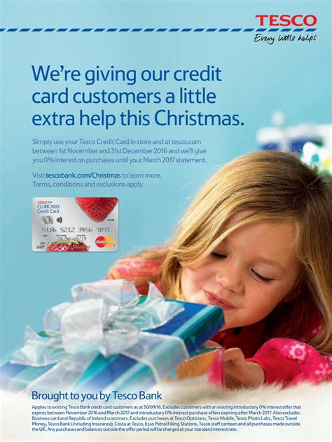 If you've compared cards and settled on the tesco bank all round card, completing the secure online application form takes about 15 minutes. Tesco magazine - Christmas 2016 by Tesco magazine - Issuu