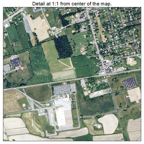 Aerial Photography Map Of Stuarts Draft Va Virginia