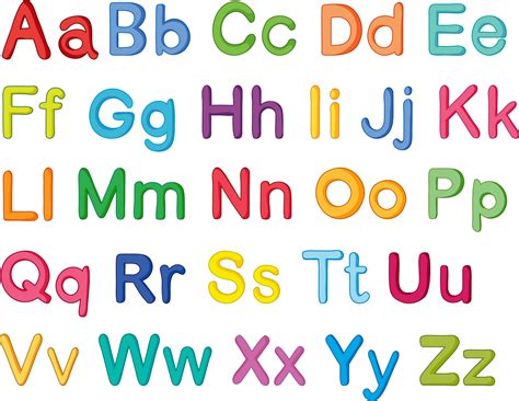 English Alphabet Letters Printable