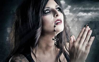Gothic Dark Goth Woman Theme Wallpapers Darkness