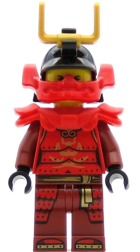Lego Ninjago Minifigure Samurai X Nya Legacy Red Shoulder Pads
