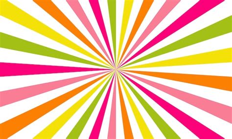 Premium Vector Rainbow Color Burst Background Rays Background In