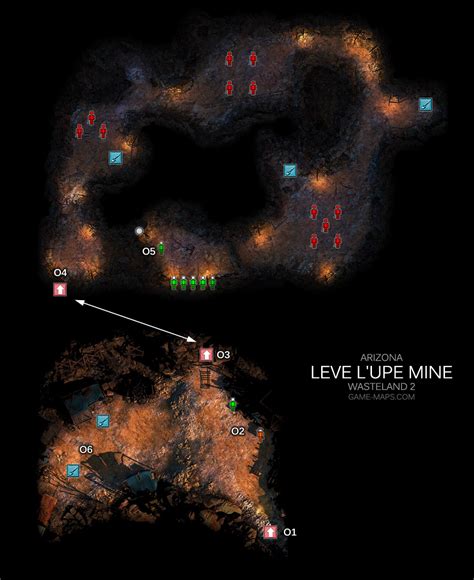 Leve Lupe Mine Map Arizona Wasteland 2 Game