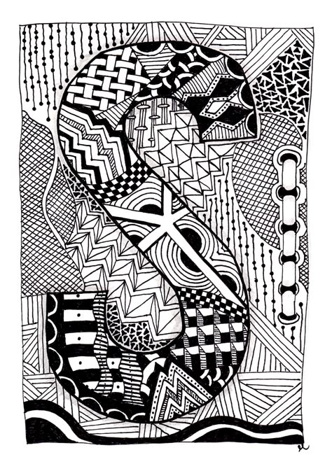 The Week Of The Zentangle Zentangles Easy Zentangle Patterns And