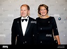 Olaf Scholz et épouse Britta Ernst à la Henry Nannen Preis prix à ...